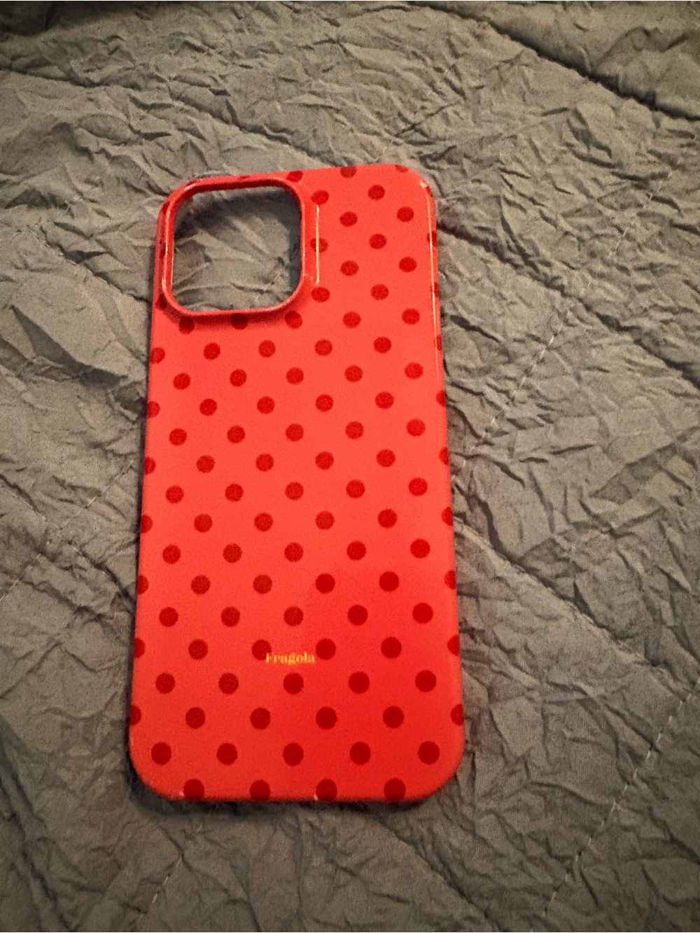 Red Polka Dot Protective Phone Case